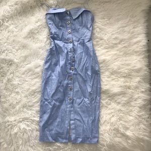 Blue Midi Dress